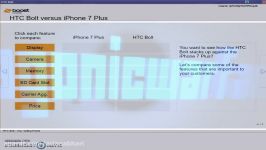 IPhone 7 Plus vs HTC Bolt Specs HD