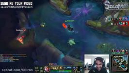 LoL Epic Moments #138 CLG Darshan Steals Baron at 1HP League of Legends