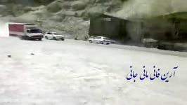 تصادف وحشتناک دندان شکن کامیونت بی ترمز پراید