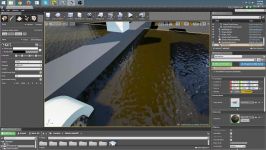 Water Flow With Vertex Colors in Unreal Engine 4