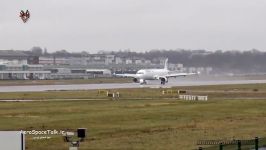 فرود اولین A321 هما پس پرواز آزمایشی در هامبورگ