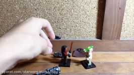 Lego star wars Lightsaber duel my first stop motion