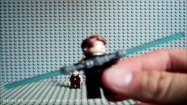 how to make a lego star wars double lightsaber