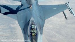 Mid Air Refueling • F16 Pilots Are Cool