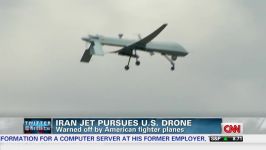 Iranian fighter jet confronts U.S. drone