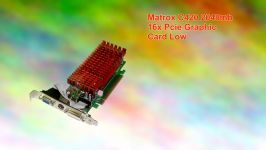 Matrox C420 2048mb 16x Pcie Graphic Card Low