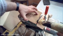 How to make a Scroll Saw Plate with Inlay  woodworking