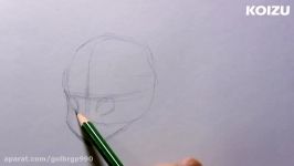 How to Draw a Manga Face 34 view and Hoodie