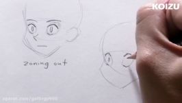 How to Draw a Manga Face 7 Expressions