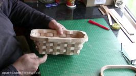 A Woven Scroll Saw Basket