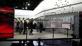 LG Booth Tour  CES 2017