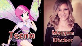 Characters and Voice Actors  The Winx Club Nick Version