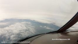 Landing at Dublin Intl Airport DUB Ireland  Cockpit View