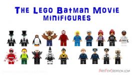 Lego Batman Movie Minifigures 2017 Complete Collection Review