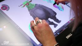 CES 2017 نگاه CNET به Dell Canvas