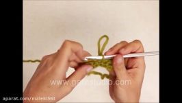 ویدئوی آموزشی انگشتی قلاب..Crochet loop or fur stitch