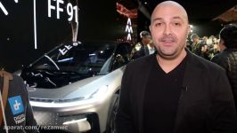 Faraday Futures 1050hp FF 91 EV wows the crowd at CES 2017