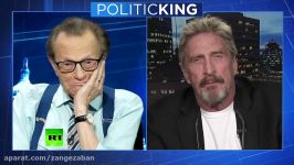 McAfee on Russian Hacking and Cyber Security RT Larry King