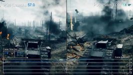 مقایسه فریم ریت بازی Battlefield 1 Patch 1.05