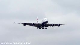 First visit of a British Airways A380 to Johannesburg