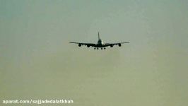 AIRBUS A380 841 LUFTHANSA  low pass landing take off RWY24 at Prague Ruzyne LKPR