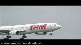 TAM Airbus A330 very soft landing