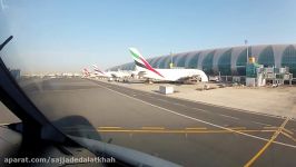 Awesome Emirates A380 Cockpit View