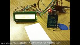 RFID CARD READER WITH ARDUINORFID RC522 and LCD 16x2