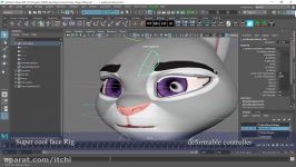 ریگ کاراکتر «Judy hopps» در انیمیشن zootopia