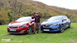 Peugeot 308 vs Renault Megane  Karşılaştırma