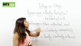 How to tell a story Past Events in English  Spoken English lesson