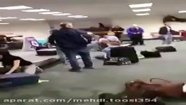 فیلمی تیراندازی در فرودگاهی در فلوریدای آمریکا