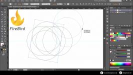 Adobe Illustrator CC Tutorial How to design an Abstract Logo Using Circles and Shape Builder Tool