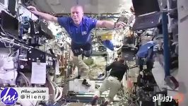 چالش مانکن فضانوردان در ایستگاه فضایی بین المللی
