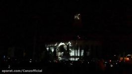 3D Projection video mapping pe zidul Bisericii Sfântul Mihail