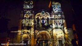 Impresionante Video Mapping sobre catedral metropolitana de Medellin 1080p Hd