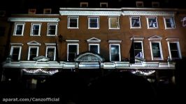 Christmas Video Mapping  Jollys Department Store  Bath UK Xmas Lights Turn On