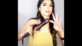 فر کردن مو Make Wavy Hair