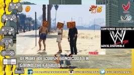 Crash Bandicoot en Grand Theft Auto V  Nuevo Mod