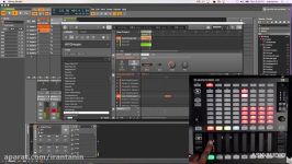 استفاده Maschine JAM در برنامه Bitwig Studio