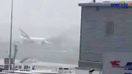 Emirates airline plane crash lands at Dubai International Airport Watch Video