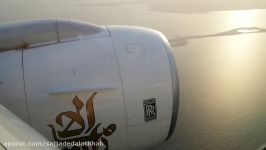 Emirates Boeing 777 300 RR Trent 800 landing on Dubai International Airport Dubai DXB