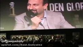 اصغر فرهادی در نشست خبری نامزدهای گلدن گلوب 2017
