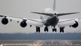 BEST BOEING 747 EVER VIP Boeing 747 arrival and departure