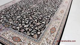 نمایندگی فرش کاشان فرش افشان سرمه ای اصفهان کاشان