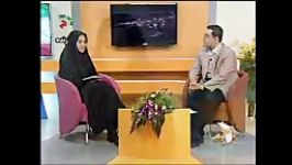 فریبا عباسی در برنامه زنده شبكه سهند گئجه قوناغی 