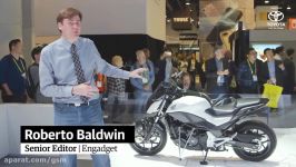 CES 2017 موتور سیکلت جدید هوندا قابلیت حفظ تعادل