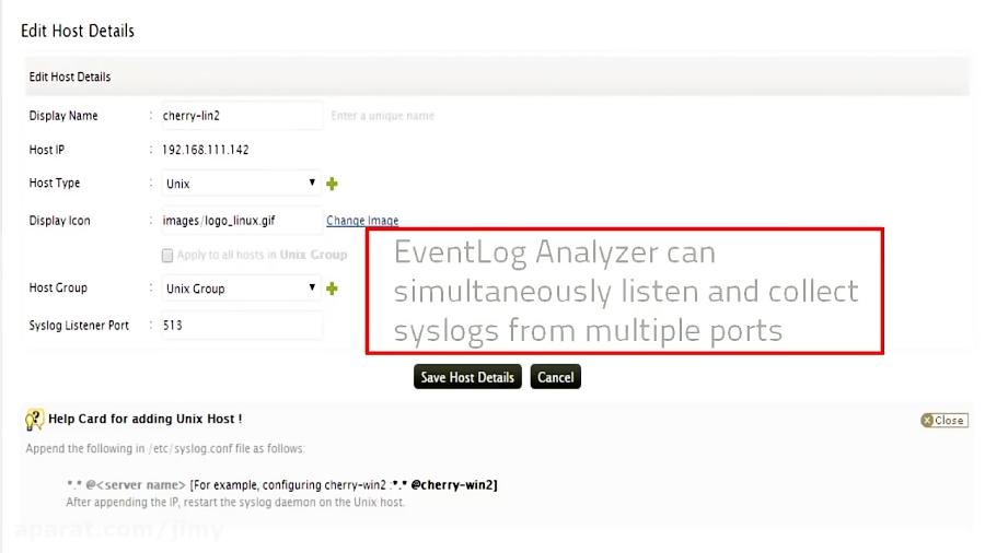 EventLog Analyzer Quick Demo