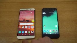 Huawei Mate 9 vs Google Pixel XL  Speed Test 4K