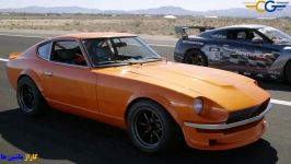 درگ nissan 240Z vs 370Z vs GTR vs Trophy Truck